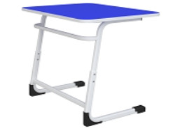 Стол ученический одноместный, регулируемый, без царги, 700*500 мм