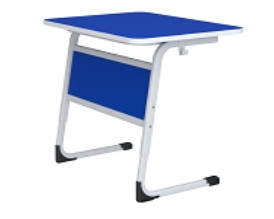 Стол ученический одноместный, регулируемый, с царгой, 700*500 мм