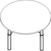 Стол круглый четырехместный