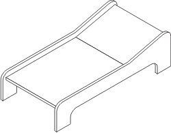 Кушетка игровая