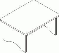 Стол игровой прямоугольный