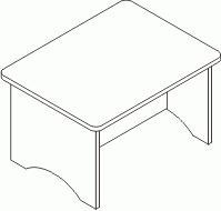 Стол игровой прямоугольный