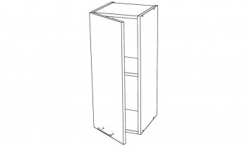 Шкаф навесной 1гл.дв. ЛЕВ/ПРАВ