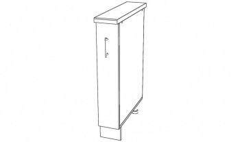 Тумба под бутылочницу, МДФ Квадро