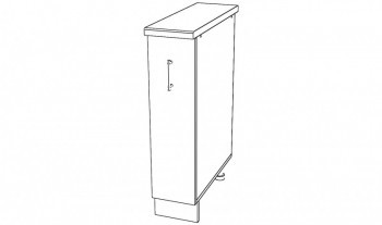 Тумба под бутылочницу, ЛДСП