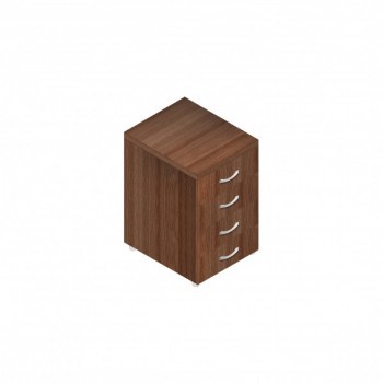 Тумба приставная,430*550*754 мм, 4 ящика Серия Менеджер – Аль32221