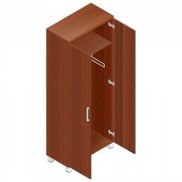 Шкаф для одежды, 800*400*2000 мм Серия Премиум