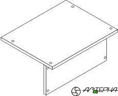 Столешница одноместная