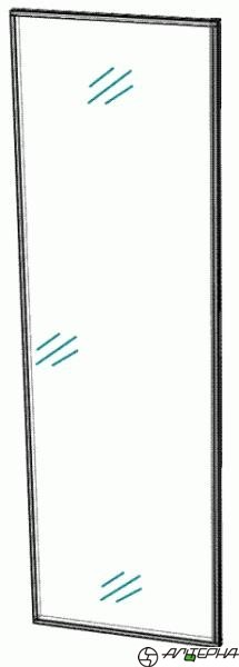 Двери из ЛДСП со стальным профилем 