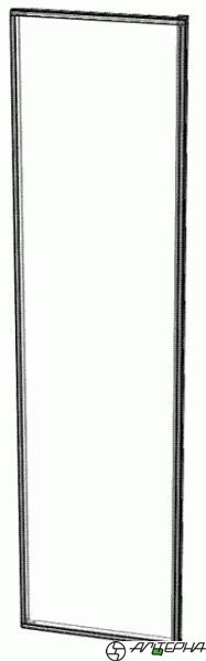 Двери из ЛДСП со стальным профилем 