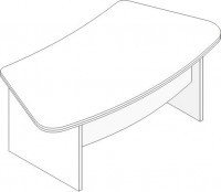 Стол для руководителя, 2250*1120*754 мм 
Серия Лауреат