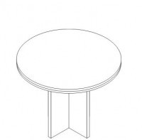 Стол для переговоров, 1100*754 мм  
Серия Лауреат