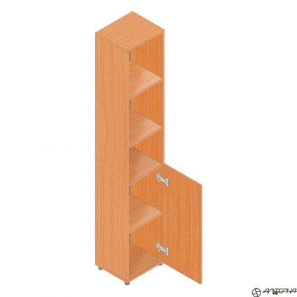 Шкаф для документов узкий, высокий, рег.опоры
серия Универсал