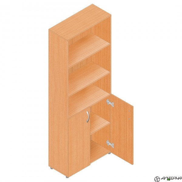 Шкаф для документов широкий, высокий, рег.опоры
серия Универсал