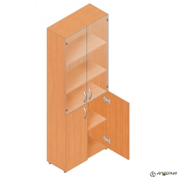 Шкаф для документов широкий, высокий, рег.опоры
серия Универсал