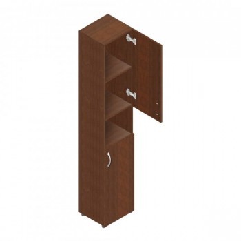 Шкаф для документов узкий, высокий, рег.опоры
серия Универсал
