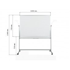 Доска поворотная 1000*750, маркер (1 элемент)