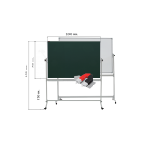 Доска поворотная детская, 1000*750 мм, мел/маркер (1 элемент)
