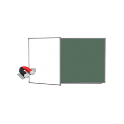 Доска 2250*1000, мел/маркер (2 элемента)