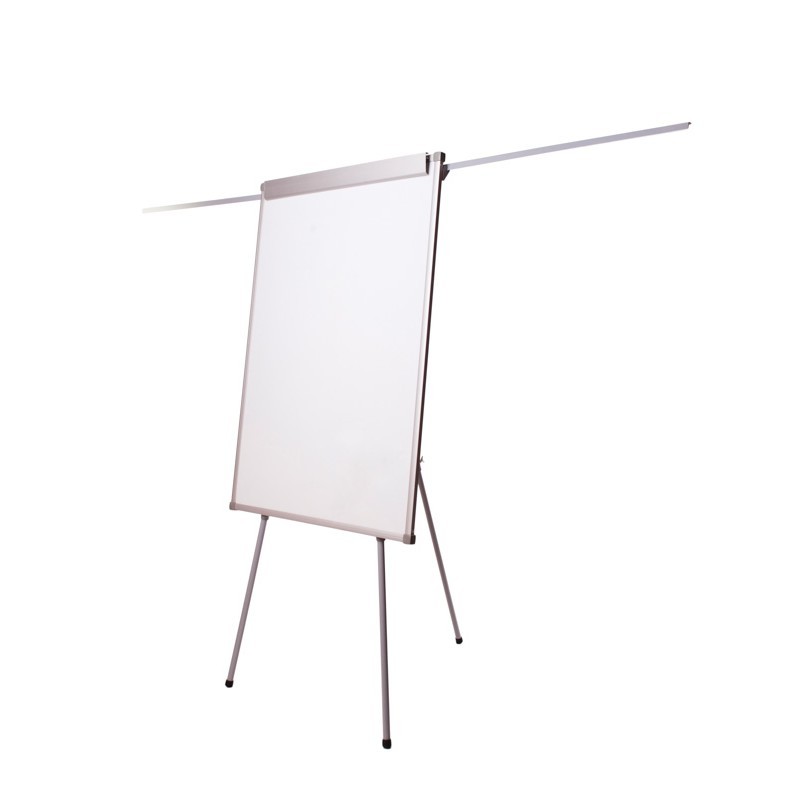 Флипчарт магнитно-маркерный на треноге с выдвижными планками