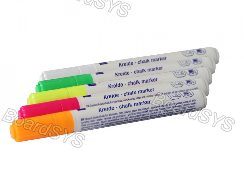 Маркер меловой ( 1,5-3 мм ) Цвет: розовый