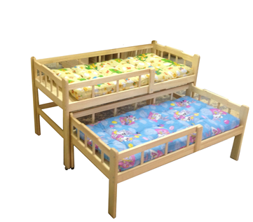 Кровать детская двухъярусная выкатная Бюджет