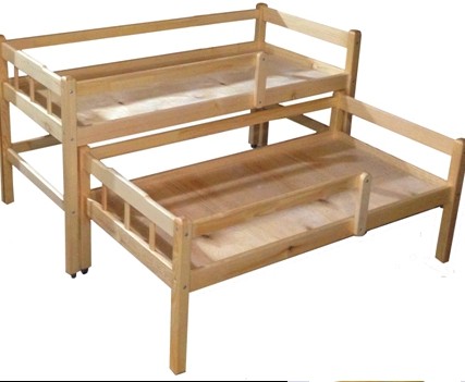 Кровать детская двухъярусная выкатная Бюджет
