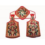 Набор досок  разделочных (34,5/-/12 -задняя стенка)