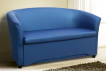 Диван двухместный «Эко 2», 1340*710*740 мм, экокожа 3 кат.