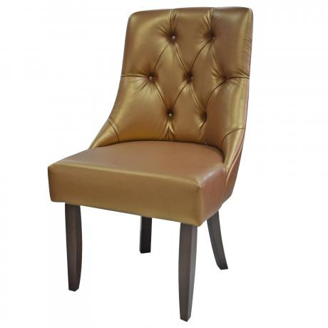 Кресло «Санди» с утяжками, 560*620*970 мм, экокожа 3 кат.