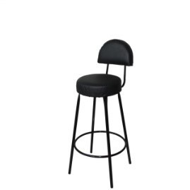 Стул БАРНЫЙ с мягкой спинкой, 440*535*1075 мм