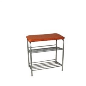 Банкетка с полкой для обуви, 525*300*545 мм