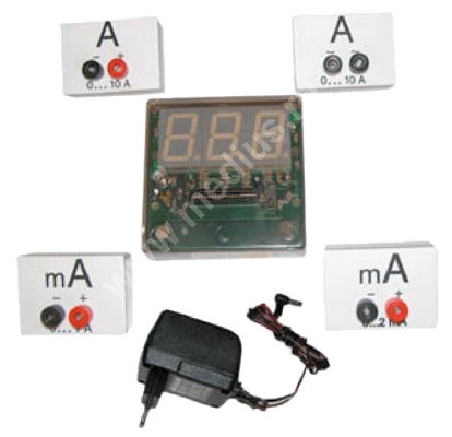 Амперметр демонстрационный цифровой (с гальванометром) АДЦ-1С