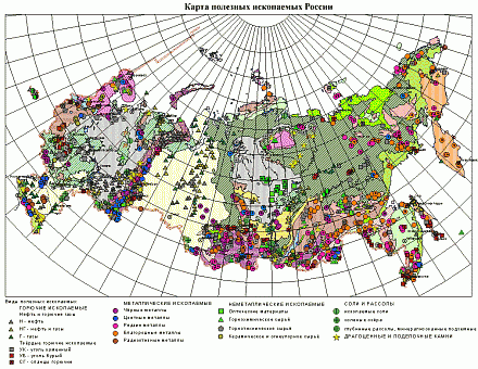 Учебная карта 