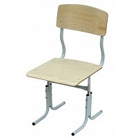 Стул ученический регулируемый, 2-4, 3-5, 4-6, или 5-7 ростовые группы
