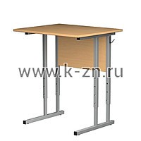 Стол ученический регулируемый одноместный, 2-4 или 4-6 ростовые группы