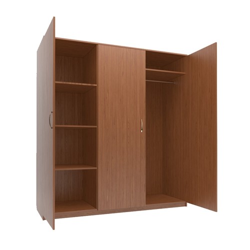 Шкаф комбинированный трехстворчатый 001