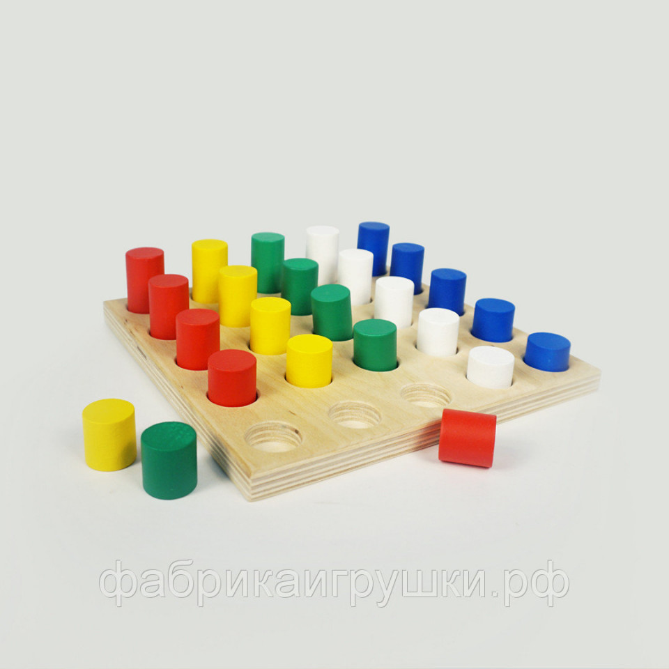 Сортировщик - Цвет и высота  25 элементов