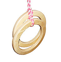 Детские гимнастические кольца к шведской стенке