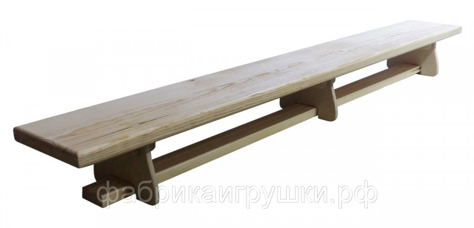 Скамейка гимнастическая из дерева