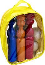 Детский кегельбан в сумке