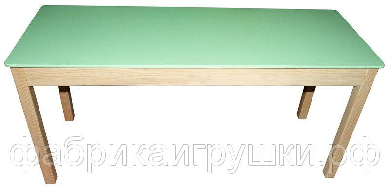 Стол детский нерегулируемый на 1 место (в лаке)