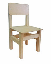 Стул детский нерегулируемый (0-я ростовая группа) в лаке