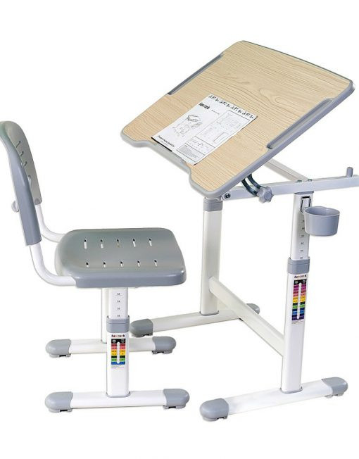 Детская парта Растишка и стул FUNDESK PICCOLINO II, 664*474*540-760 мм