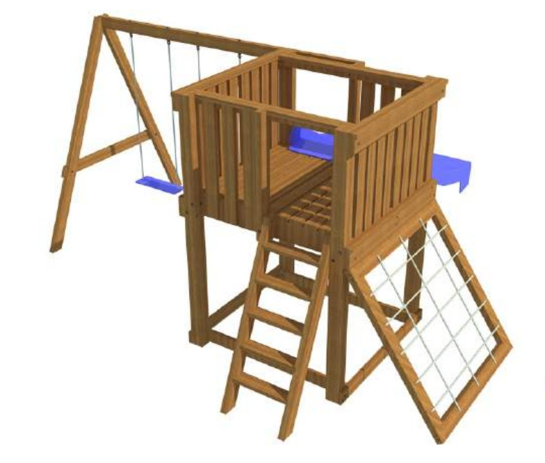 Детская площадка «Глория» без крыши