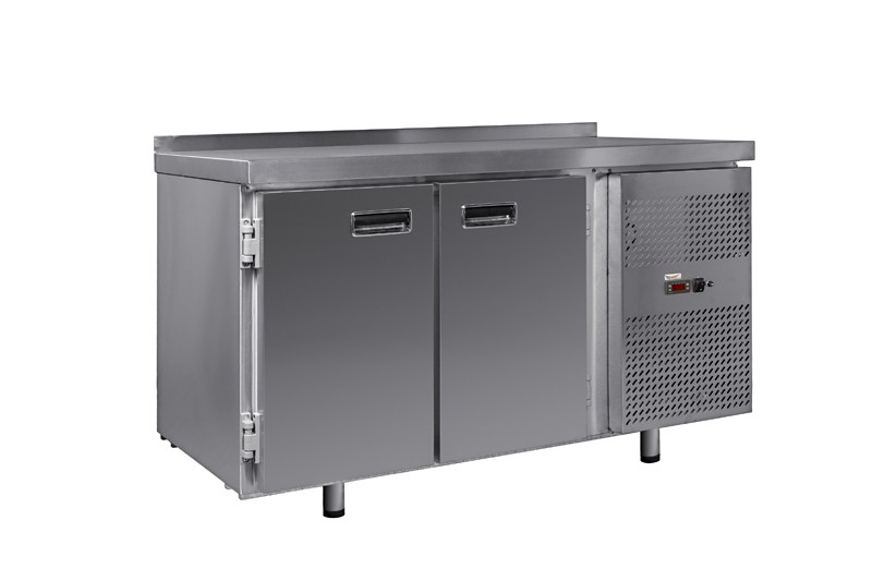 Стол холодильный НХС-600-0/4, 1400*600*850 мм, низкотемпературный, 3 двери, 2 ящика