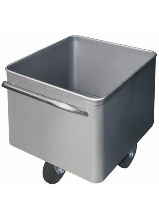 Тележка чан для фарша. Изготовлена из нержавеющей стали. 590х550х600