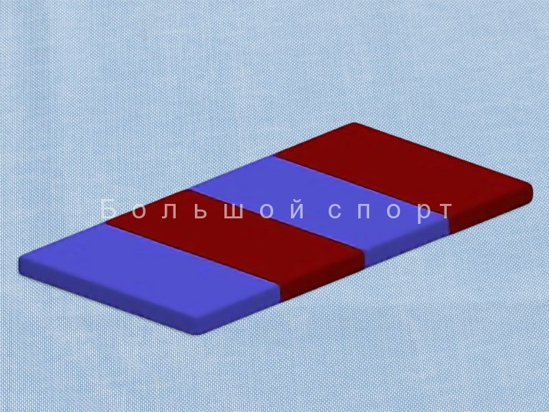 Мат поролоновый 1х2х0,1 м, кожзаменитель (эконом), шт.