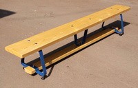 Скамейка гимнастическая 2,5 м  на металлических ножках