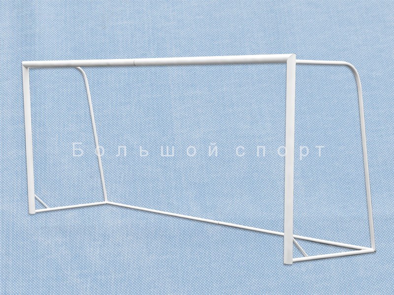 Ворота футбольные 5х2м, круглая труба D=89мм